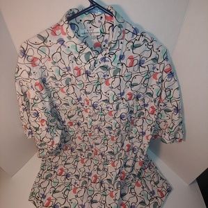 Vintage Guess button up short sleeve shirt